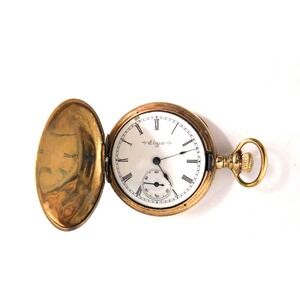 Elgin Gold Pocket Watch 7‎ jewels 1904